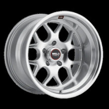 Load image into Gallery viewer, Weld Solana 22x10.5 / 6x139.7 BP / ET32 / 7in BS / Gloss Silver Machined 106.1 S11120584P32