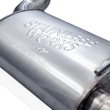 Load image into Gallery viewer, Stainless Works 2024 Mustang GT Catback Dual Tips Redline Sound H-Pipe Performance Connect Exhaust M24CBHPCR