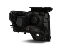Load image into Gallery viewer, Raxiom 09-14 Ford F-150 Super White LED Halo Projector Headlights- Black Housing (Clear Lens)
