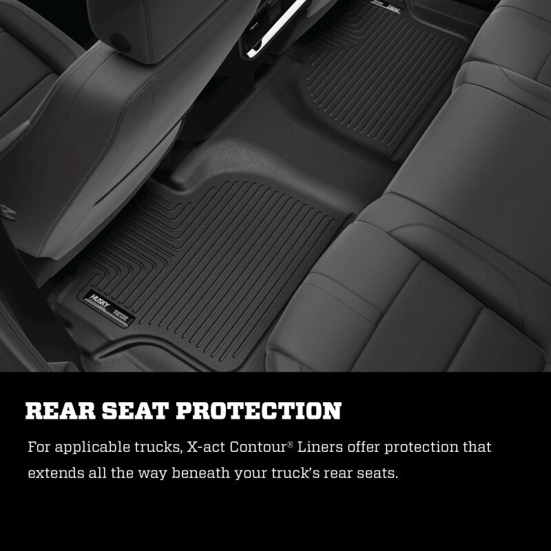 Husky Liners 16-23 Dodge Challenger (RWD Only) X-Act Front Floor Liner - Blk