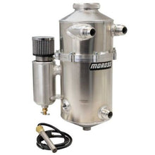 Load image into Gallery viewer, Moroso Universal 16.5in Tall 60/40 Split Dual Inlet 2 Piece Dry Sump Tank