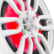 Load image into Gallery viewer, DS18 NXL Series Coaxial Marine Speaker w/ RGB Lights 8in 2-Way 125 Watts RMS 4 ohm White