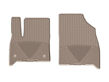 Load image into Gallery viewer, WeatherTech 2018+ Buick Enclave Front Rubber Mats - Tan