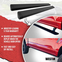 Load image into Gallery viewer, Westin 09-18 Dodge RAM 1500/19-24 1500 Classic Quad Cab Pro-e Electric Running Boards - Text. Blk
