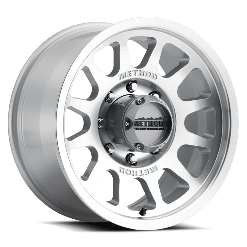 Method MR703 Bead Grip 20x9 12mm Offset 8x180 130.81mm CB - Machined Clear Coat MR70329088312