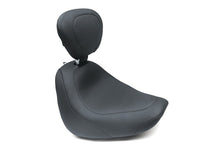 Load image into Gallery viewer, Mustang 18-21 Harley Fat Bob Wide Tripper Solo Seat w/ Driver Backrest - Black