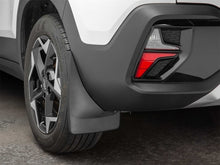 Load image into Gallery viewer, WeatherTech 21-26 Hyundai Seltos Rear Mudflaps - Black 120208