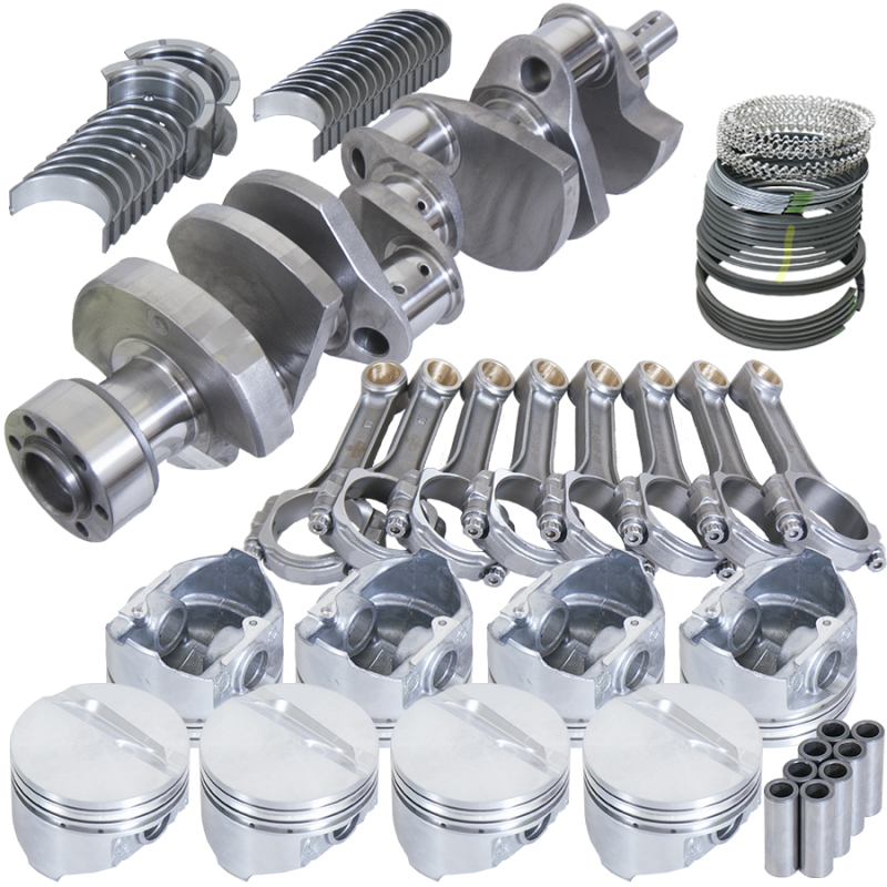 Eagle Chevy 350 3.750in Crank 5.700in I-Beam Rods -18cc 4.000in Pistons Balanced Assembly