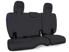 Load image into Gallery viewer, PRP Jeep Wrangler JL Rear Bench Covers - 2 door - Black/Purple