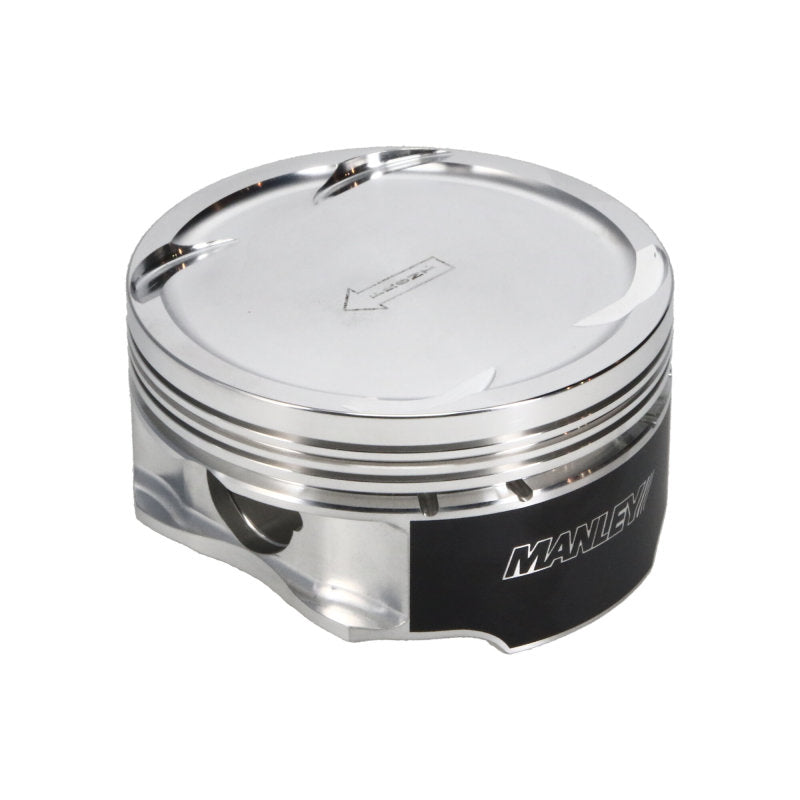 Manley 03-07 Nissan 350Z/Maxima/Altima 81.4mm Stroker 95.5mm Std Bore 8.5:1 Dish Piston Set w/ Rings - GTR Auto