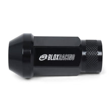 Load image into Gallery viewer, BLOX Racing Street Series Forged Lug Nuts - Black 12 x 1.5mm - Set of 20 (New Design)