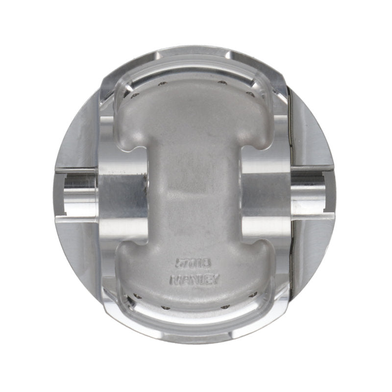 Manley Small Block Chevrolet LS Series -4cc Flat Top Piston Set - GTR Auto