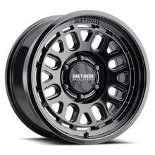 Load image into Gallery viewer, Method MR321 17x8.5 +25mm Offset 6x5.5 BP 106.25mm CB Gloss Black Wheel MR321785601325