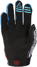 Load image into Gallery viewer, Answer Aerlite Drip Gloves Black/White/Rainbow Youth - Small