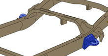 Load image into Gallery viewer, Rust Buster 14-18 Chevy Silverado 1500 Rear Cab Mount - Left