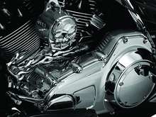 Load image into Gallery viewer, Kuryakyn Inner Primary Cover 09-16 Touring Chrome