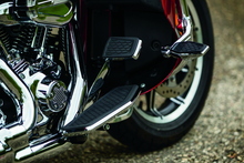 Load image into Gallery viewer, Kuryakyn Hex Brake Pedal Pad FL Models Chrome