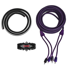 Load image into Gallery viewer, DS18 4-GA Amplifier Install Kit Advance- Purple