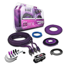 Load image into Gallery viewer, DS18 4-GA Amplifier Install Kit Advance- Purple