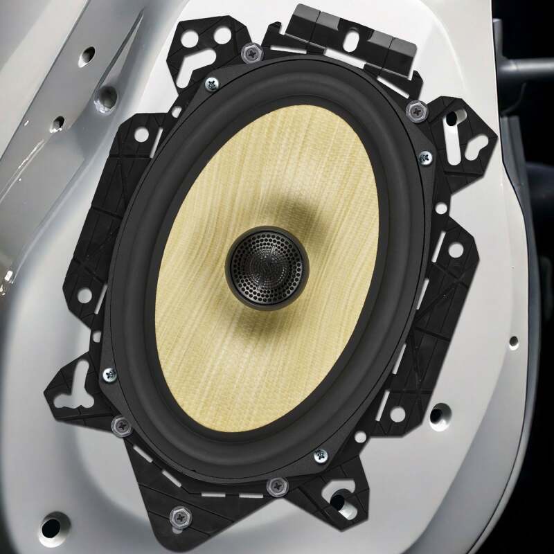 DS18 2015+ Universal OEM Mounting Bracket Cut Out for 6.5in or 6x9in Speaker Chevy/Toyota/Ford