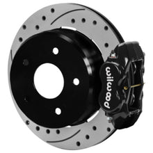 Load image into Gallery viewer, Wilwood 88-98 Chevy Silverado Forged Dynalite 12.19x0.81 Drill/Slot Rear Drum to Disc Conv. - Black