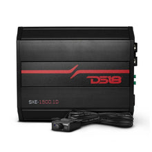 Load image into Gallery viewer, DS18 1-Channel SXE Amplifier Class D 500/1ohm 350/2ohm 200/4ohm Watts RMS- Black