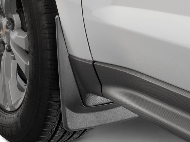 WeatherTech 15-20 Cadillac Escalade No Drill Mudflaps - Black 110129-120037