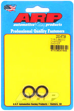 Load image into Gallery viewer, ARP 8740 Chrome Moly 7/16in x .660 x .120 Black Chamfer Washer - 2 Pack