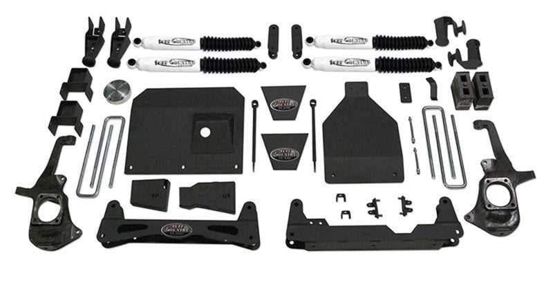 Tuff Country 11-19 Chevy Silverado 3500 4x4 6in Lift Kit (Includes Dually Models No Shocks) - GTR Auto