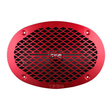 Load image into Gallery viewer, DS18 6x9in Speaker Grill Shallow- Red