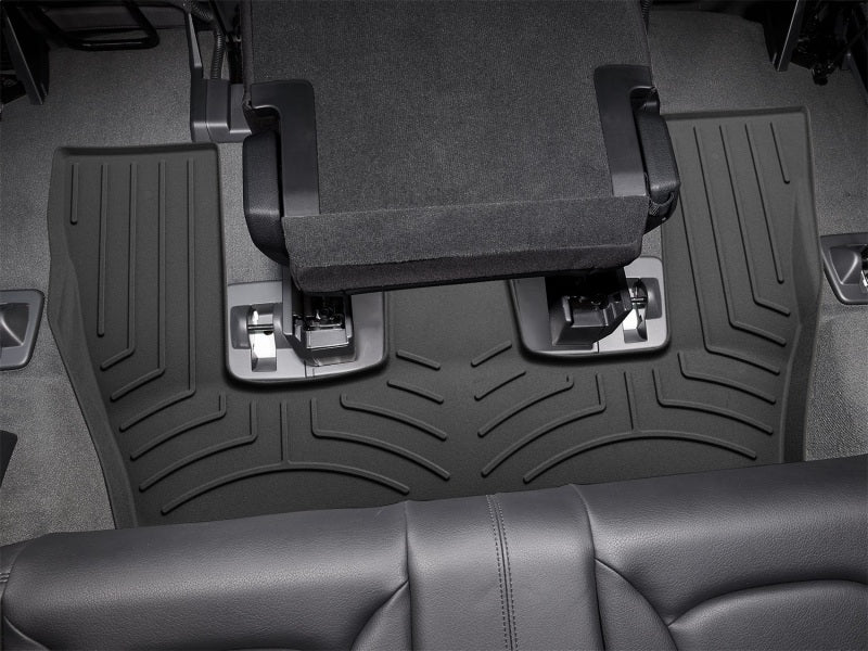 WeatherTech 17-25 Audi Q7 2nd Row Rear FloorLiner HP - Black 448873IM