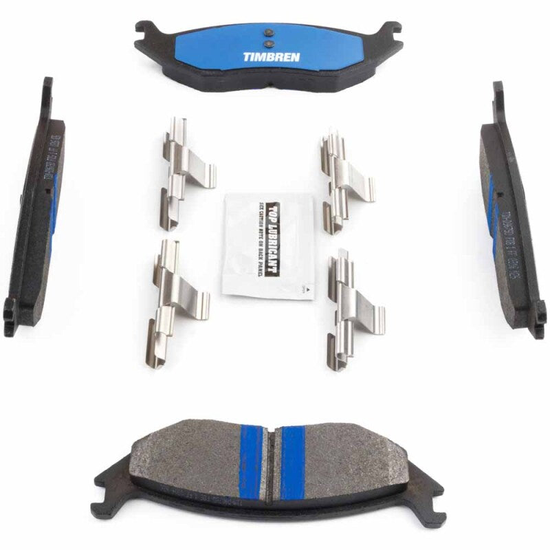 Timbren 03-18 Ram 1500/19-24 Ram 1500 Classic BES Severe Duty Semi-Metallic Brake Pads - Rear TIM-D967SD