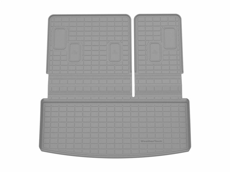 WeatherTech 21-26 Cadillac Escalade Behind 3rd Row Seating SeatBack Cargo Liners HP - Grey 421716IM