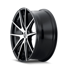 Load image into Gallery viewer, Kraze KR193 Turismo 20x8.5 / 5x115 BP / 38mm Offset / 72.62mm Hub Gloss Black Machined Wheel