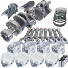 Load image into Gallery viewer, Eagle Chevy 350 1Pc 3.750in Crank 5.700in I-Beam Rods -10cc 4.000in Pistons Rotating Assembly