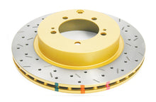 Load image into Gallery viewer, DBA 03-05 Evo 8/9 Rear Drilled &amp; Slotted 4000 Series Rotor