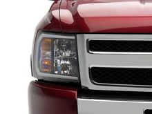 Load image into Gallery viewer, Raxiom 07-13 Chevrolet Silverado 1500 Axial Headlights w/ SEQL LED Bar- Black Housing (Clear Lens)