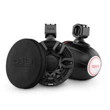 Load image into Gallery viewer, DS18 Marine And Powersports 8in 250 Watts RMS RGB LED Lights PRO-HY8.4B Incl Cover Included Black