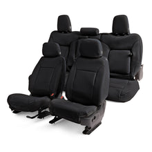 Load image into Gallery viewer, Covercraft 14-19 Chevrolet Silverado/GMC Leatherette PrecisionFit Second Row Seat Covers - Blk
