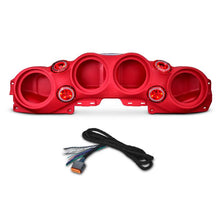 Load image into Gallery viewer, DS18 2018-23 Jeep JL/JLU/JT Soundbar Fits 4 x 8in Speakers (Not Included)- Red