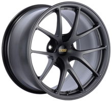 Load image into Gallery viewer, BBS RI-A 18x9 5x114.3 ET50 82mm PFS Required Matte Graphite Wheel