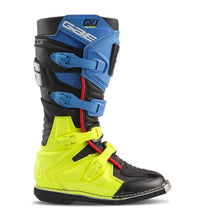 Load image into Gallery viewer, Gaerne GXJ Boot Black/Blue/Fluorescent Yellow Size - Youth 2