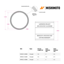 Load image into Gallery viewer, Mishimoto Duracore 3in Straight Coupler