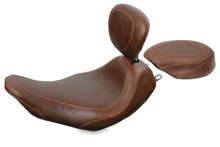 Load image into Gallery viewer, Mustang 97-07 Harley Rd King,06-07 Str Glide,00-05 Eagle Wide Tripper Solo Seat - Brown