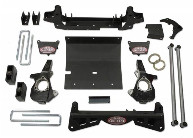 Tuff Country 01-10 Chevy Silverado 2500HD 4x4 6in Lift Kit (w/3pc Sub Frame No Shocks) - GTR Auto