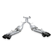 Load image into Gallery viewer, Stainless Works 22-25 Cadillac CT5-V Blackwing Catback Exhaust - Black Chrome Tips