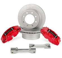 Load image into Gallery viewer, Alcon 17-22 Ford F250/F350 363x38mm Rotors 4 Piston Brake Kit - Rear ALABKR5459P28