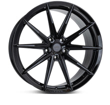 Load image into Gallery viewer, Vossen HFX-2 22x10.5 / 5x112 / ET8 / Super Deep Face / 66.5 - Gloss Black Wheel