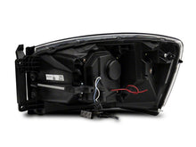 Load image into Gallery viewer, Raxiom 06-08 Dodge RAM 1500 LED Halo Projector Headlights- Black Housing (Clear Lens)