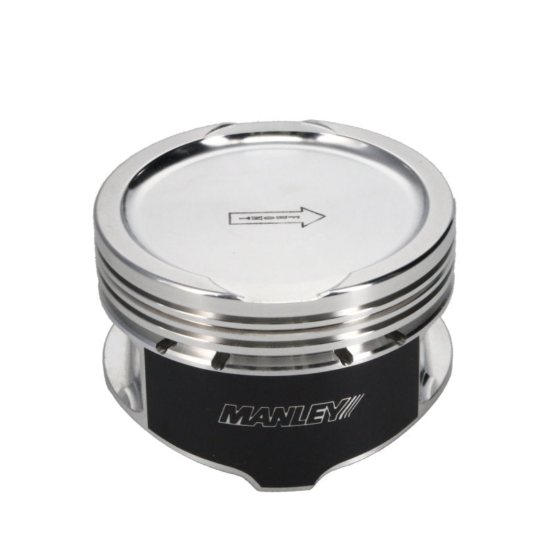 Manley Ford 4.6L/5.4L (3Valve) 3.582in Bore -6.5cc Dish Platinum Series Dish Piston Set - GTR Auto